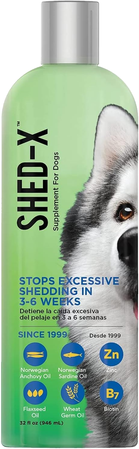 Shed-X 32 oz liquid supplement for large dogs